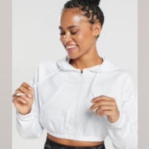 KK Fit, Zip-Up Cropped Hoodie